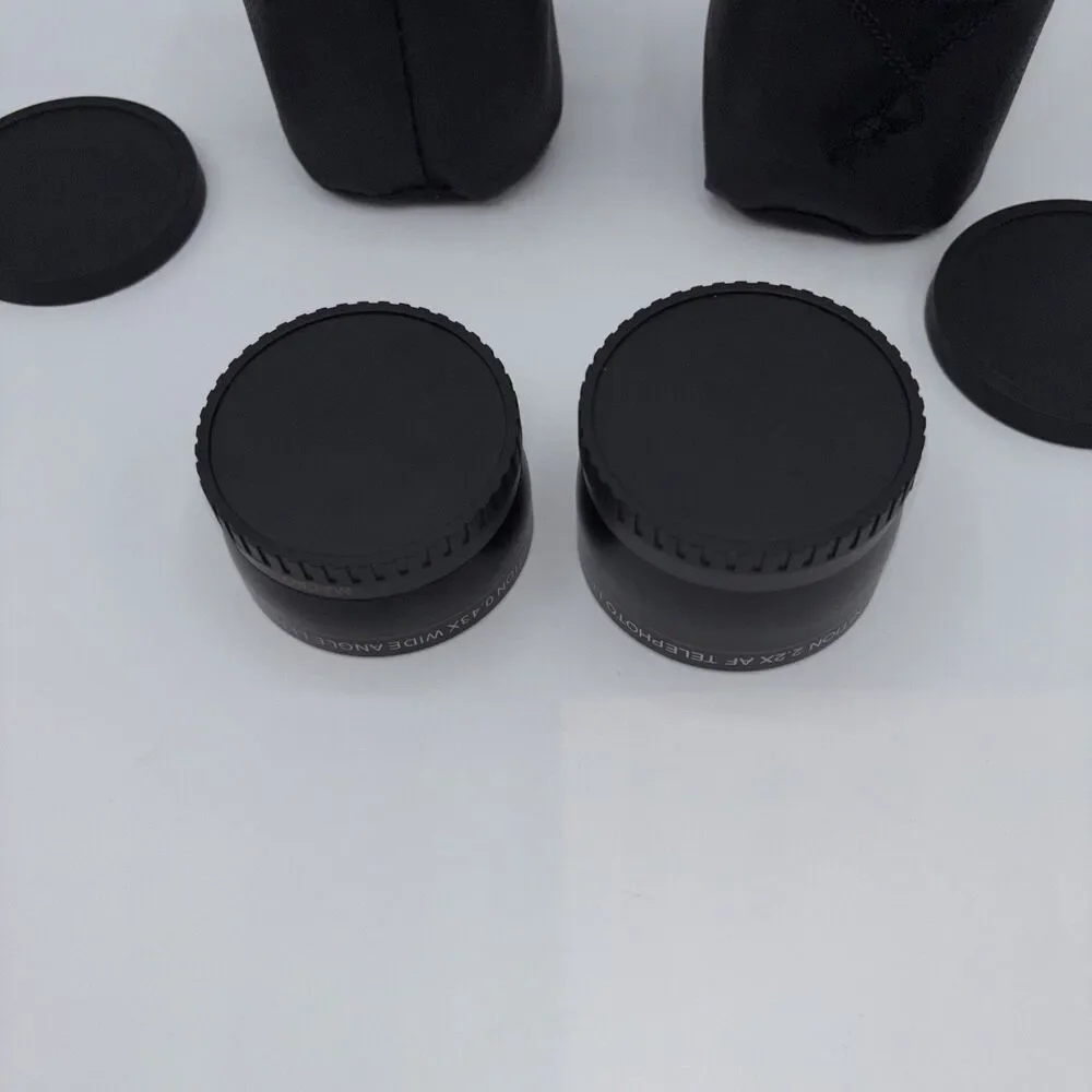 Commander Optics 0.43x HD 58mm Wide Angle Lens + 2.2x HD 58mm Telephoto Lens